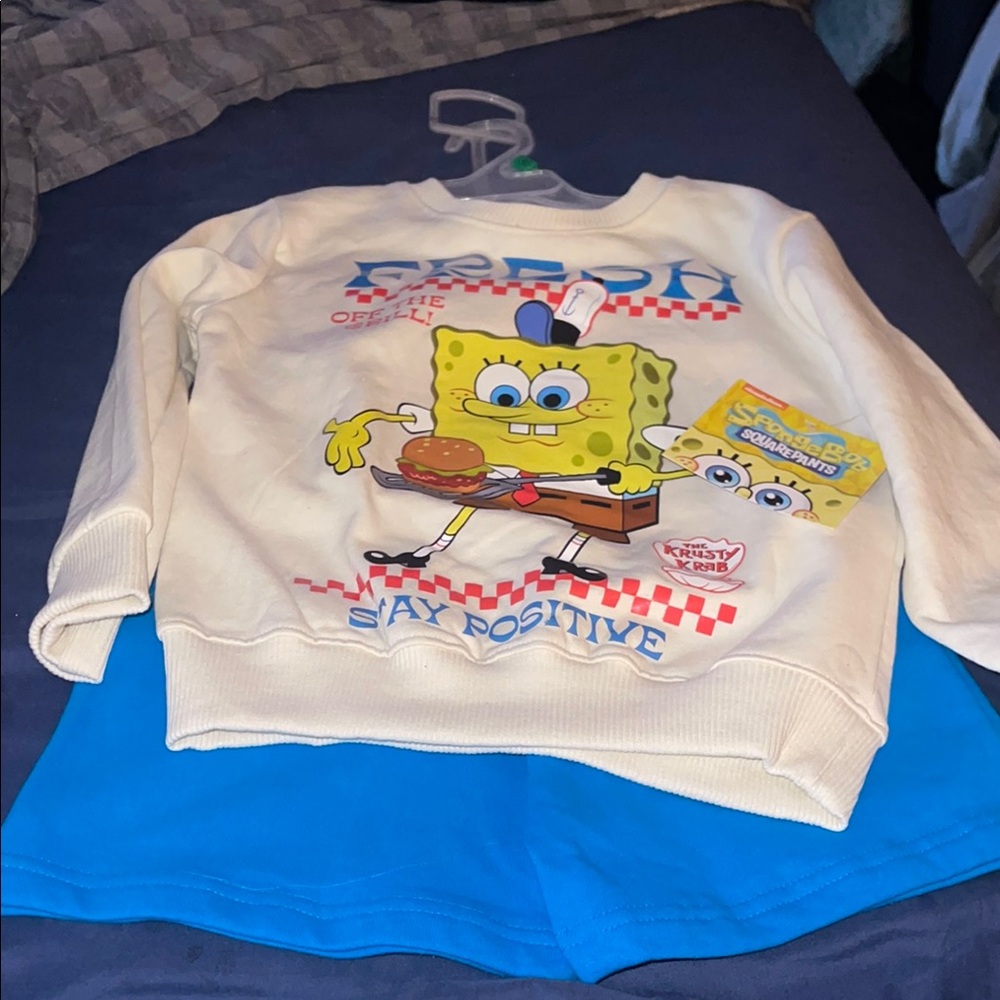 Boys SpongeBob SquarePants set NWT